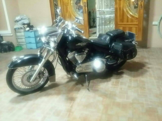 ขายด่วนHonda steed400สวยเล่มทะเบียนพร้อมโอนสนใจติดต่อ0951274954