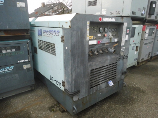 เครื่องปั๊มลม Airman PDS390S นำเข้าจากญี่ปุ่น