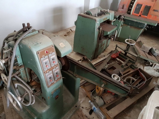 ชุดเครื่องไสไม้เข้าไม้รีดไม้เก่าญี่ปุ่น