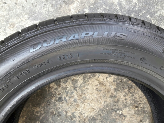 ยางGOODYEAR 185 60R15 สัปดาห์ที่25ปี2015 ลงพื้นจริงปลายปี2015 สภาพสวยดอกเยอะถูกมากๆ