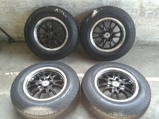 ขอบ15นิ้ว5รู114 พร้อมยาง ชุดนี้ ราคา 5900 บาท