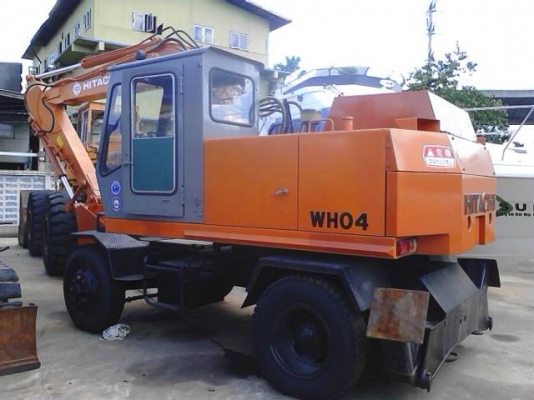 ขายรถขุดล้อยาง HITACHI รุ่น WH04 ขายรถขุดล้อยาง HITACHI รุ่น WH04