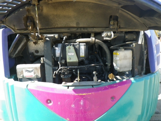 Komatsu PC40MR-1 ตู้เก๋ง เก่าญี่ปุ่น แทรคเหล็ก