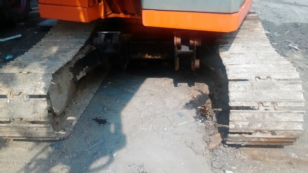 รถแม็คโคเก่าไทยตามสภาพที่เห็นเลยครับ HITACHI EX60U รถตีเทิร์นมาครับ ใช้งานได้