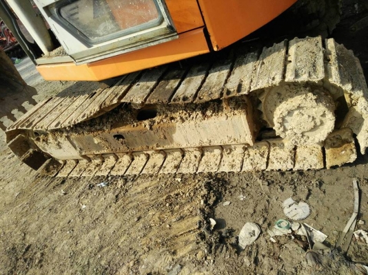 รถแม็คโคเก่าไทยตามสภาพที่เห็นเลยครับ HITACHI EX60U รถตีเทิร์นมาครับ ใช้งานได้