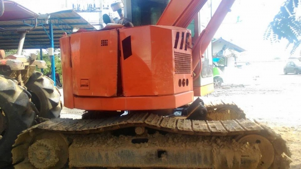 รถแม็คโคเก่าไทยตามสภาพที่เห็นเลยครับ HITACHI EX60U รถตีเทิร์นมาครับ ใช้งานได้