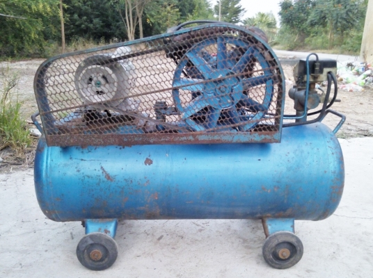 ปั๊มลมพูม่า+มอเตอร์ใหม่-เสียงเงียบ-พร้อมใช้งาน