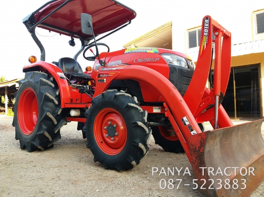 ปัญญาแทรคเตอร์..จัดมาให้ครับ ด่วน!!!คูโบต้า L3608SP พร้อมใบมีดคานบนSD160 ทำงาน322ชม.พร้อมผาน6&times;22ใหม่ สีเดิมๆทั้งคัน เล่มทะเบียนพร้อม สภาพพร้อมใช้