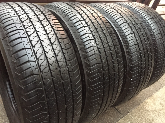 ยาง Bridgestone 265 60 18 ปลายปี14 ดอกเต็ม ไม่มีปะ ใช้ยาว ราคาไม่แพง