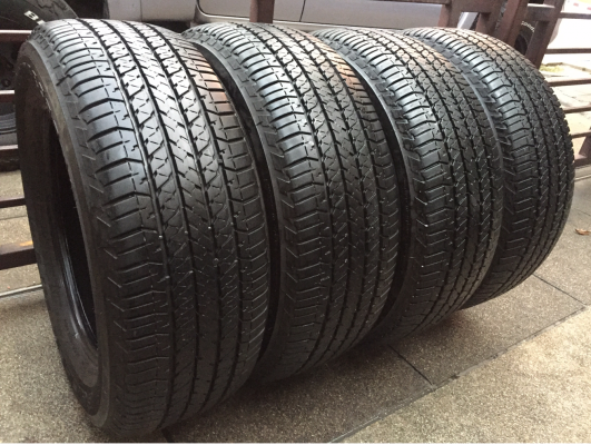 ยาง Bridgestone 265 60 18 ปลายปี14 ดอกเต็ม ไม่มีปะ ใช้ยาว ราคาไม่แพง