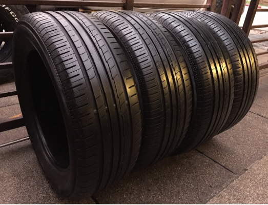 ยาง Yokohama 225 55 17 ปี15 ดอกเต็ม ใช้ยาว ราคาไม่แพง