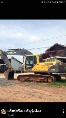 ขายรถแบคโฮ VOLVO EC210B ไมล์ 4372 ชม.ราคา 1700000