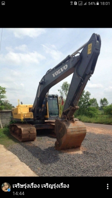 ขายรถแบคโฮ VOLVO EC210B ไมล์ 4372 ชม.ราคา 1700000 ขายรถแบคโฮ VOLVO EC210B ไมล์ 4372 ชม.ราคา 1700000