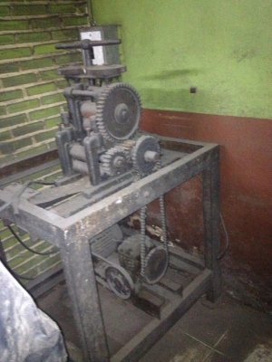 เครื่องรีดทอง งานเก่า มอเตอร์ญี่ปุ่น