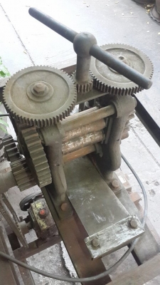 เครื่องรีดทอง งานเก่า มอเตอร์ญี่ปุ่น