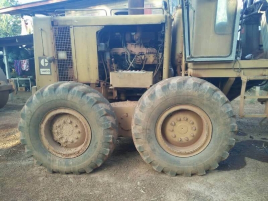 ขาย 1,680,000 CAT 140 G ชีเรียล 72 V 6700 เครื่องดี ระบบบไฮโดรลิค ทำงานสมบูรณ์ เอกสารเล่มทะเบียน รถอยู่  จ.นครพนม โทร&amp;ไอดีไลน์  090-772-3710 090-772-3708