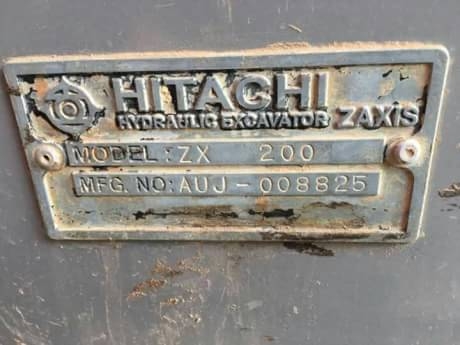 HITACHI ZX200-1