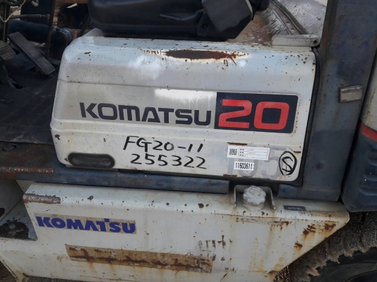 ขายรถยก KOMATSU FG20-11 เครื่องเบนซิน เกียร์ธรรมดา เสาสูง 3 เมตร ยกได้ 2 ตัน ติดต่อ 098-7962549 ขายรถยก KOMATSU FG20-11 เครื่องเบนซิน เกียร์ธรรมดา เสาสูง 3 เมตร ยกได้ 2 ตัน ติดต่อ 098-7962549