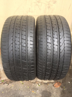 ขายยาง PIRELLI P-ZERO 255-35-19 ปี14 ดอกเต็ม ไม่มีปะ ไม่มีตำหนิ คู่ละ 4,500 บาท