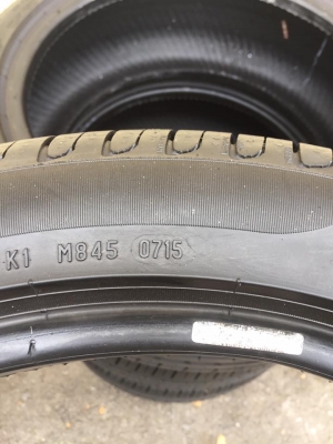 ขายยาง PIRELLI P7 (RUNFLAT) 225-45-18 ปี15 ดอกหนาจัด ไม่มีตำหนิ ชุดละ 7,900 บาท