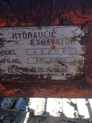 ขายรถแบคโคฮิตาชิ HITACHI EX200-1 ซีเรียลสูงรถพร้อมใช้งาน ราคาคุยกันได้ครับ