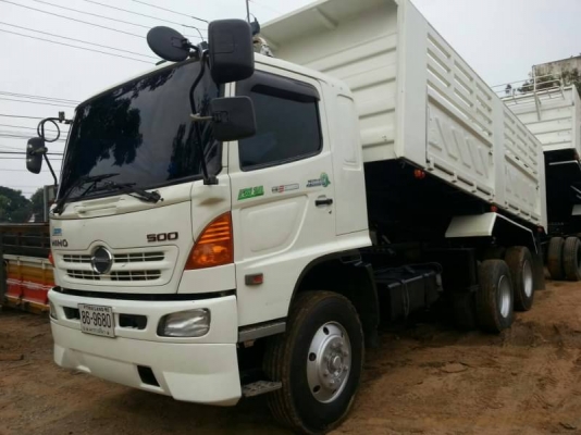ขาย 2,450,000 HINO 344 ปี 54 ดั้ม SMM. แม่ลูก 3 เพลา หัวบาง ยางดี คัชซีสวย รถสวยไม่มีที่ติ  รถอยู่ นครปฐม 090-772-3710 090-772-3708