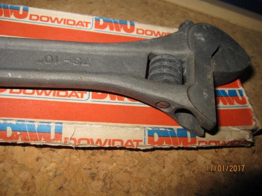 ประแจเลื่อน DOWIDAT ขนาด  10 นิ้ว Made in Germany แท้ เป็นของใหม่เก่าเก็บ