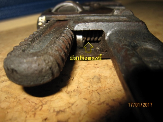 ประแจคอม้ายี่ห้อ T.S.C. ของ U.S.A.รุ่นโบราณ  อายุุ 60-70 ปี