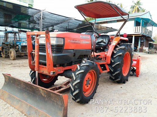 ปัญญาแทรคเตอร์..จัดมาให้ครับ ด่วน!!!คูโบต้า L4508DIพร้อมใบมีดคานล่างFD183พร้อมโรตาลี่RX180สภาพพร้อมใช้ จัดส่ง อ.จอมทอง จ.เชียงใหม่