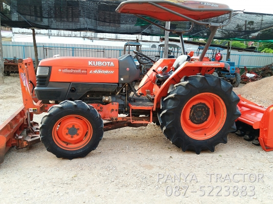 ปัญญาแทรคเตอร์..จัดมาให้ครับ ด่วน!!!คูโบต้า L4508DIพร้อมใบมีดคานล่างFD183พร้อมโรตาลี่RX180สภาพพร้อมใช้ จัดส่ง อ.จอมทอง จ.เชียงใหม่