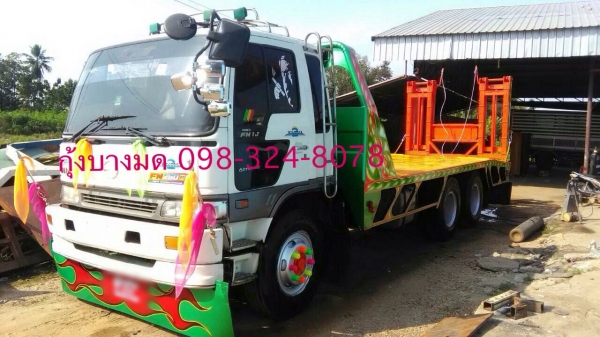 ขายสิบล้อเทเลอร์ HINO 1J (ทู) เครื่อง 210 แรง ปี 44 เดิมๆ ตามรุ่น รับประกันความสวย ยางเรเดียนแท้ หางต่อใหม่ ทะเบียนพร้อม