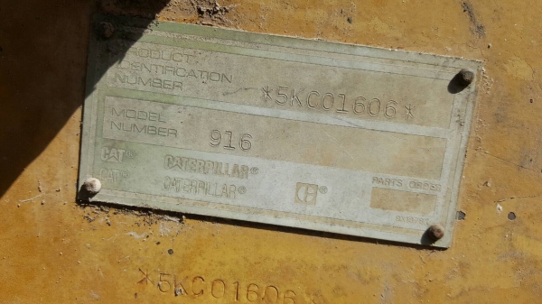 ขาย รถตัก CAT 916 สภาพพร้อมใช้งาน เครื่องดี เกียร์ดี ยางเต็ม ตักขึ้น 10 ล้อได้สบายครับ