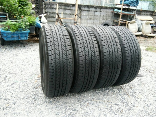 ขายยาง 265/65R17 บริดสโตน ยางสัปดาห์ที่33ปี14 ดอกยางหนาเต็มไม่มีปะสวยๆ จำนวน 1 ชุด