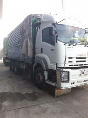 ขาย 2,795,000 ISUZU 360 ปี 56 แม่ลูกดั้มคอกเกษตร ลูก 3 คานแท้ หัวบาง ยางดี คัชซีสวย  รถอยู่ สระบุรี 090-772-3710 090-772-3708