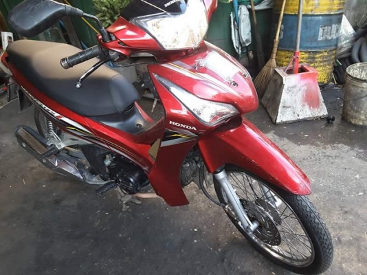 ขาย Honda Wave 125 i ปี 55 ล้อลวด เครื่องดีเดิมๆ ไม่หลวม ไม่ดัง ชุดสีภายนอกไม่สวยหลายชิ้น มีแตก-หัก เล่มพร้อมชุดโอน (ขายตามสภาพ)