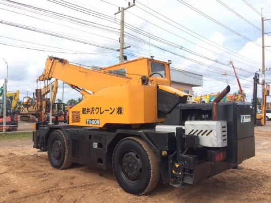ขายรถเครน TADANO TR80M-1 (ขนาด 8 ตัน) รถนอกนำเข้าจากญี่ปุ่น สภาพสวยพร้อมใช้ มีVDOการทำงานครับ