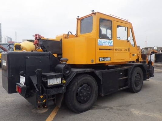 ขายรถเครน TADANO TR80M-1 (ขนาด 8 ตัน) รถนอกนำเข้าจากญี่ปุ่น สภาพสวยพร้อมใช้ มีVDOการทำงานครับ