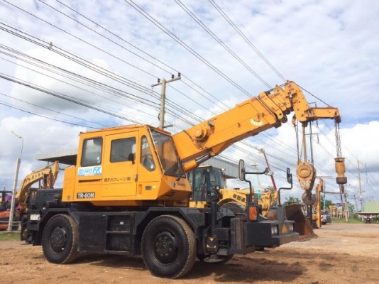 ขายรถเครน TADANO TR80M-1 (ขนาด 8 ตัน) รถนอกนำเข้าจากญี่ปุ่น สภาพสวยพร้อมใช้ มีVDOการทำงานครับ