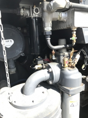 ปั้มลมมอร์เตอร์ไฟฟ้า AIRMAN SMS75SD-56 100 แรง ไฟ 3 เฟส จากญี่ปุ่น