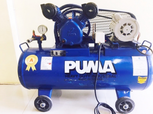 ปั๊มลมPUMA 2สูบ ใหม่มาก สภาพ99\% พร้อมใช้งาน