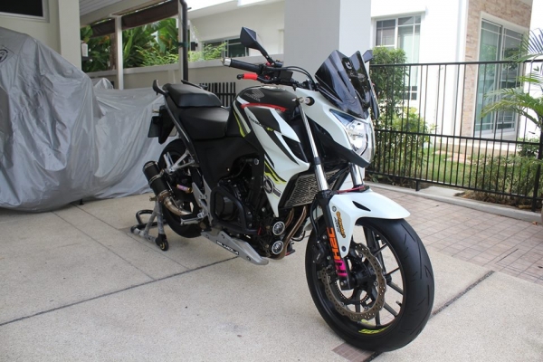 HONDA CB500F (2015) พร้อมของแต่งทั้งคัน รถสวย