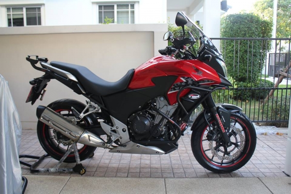 HONDA CB500X 2014(ABS) รถสวยสภาพป้ายแดงพร้อมของแต่ง