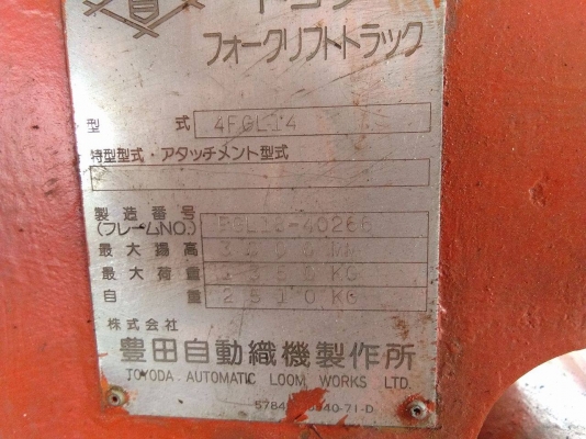 ขายรถโฟล์คลิฟท์ 1.5 ตัน