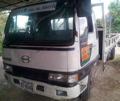 หกล้อ ฮีโน่ FD3H HO7D195แรง ปี53ช่วงยาว6.50ม แอร์ พ.เวอร์ เบรคทิฟฟี สภาพดีสวยบางเดิมพร้อมใช้ ทะเบียนพร้อมโอน