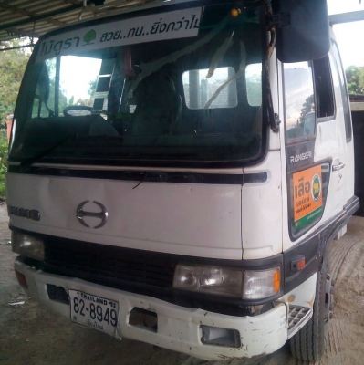 หกล้อ ฮีโน่ FD3H HO7D195แรง ปี53ช่วงยาว6.50ม แอร์ พ.เวอร์ เบรคทิฟฟี สภาพดีสวยบางเดิมพร้อมใช้ ทะเบียนพร้อมโอน