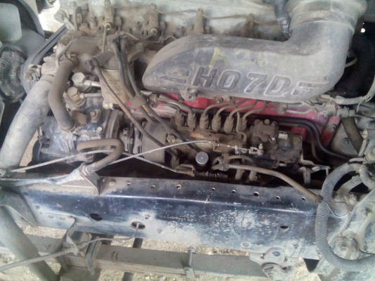 หกล้อ ฮีโน่ FD3H HO7D195แรง ปี53ช่วงยาว6.50ม แอร์ พ.เวอร์ เบรคทิฟฟี สภาพดีสวยบางเดิมพร้อมใช้ ทะเบียนพร้อมโอน