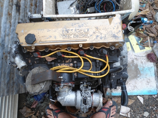 ขายเครื่องยนต์อีซุซุ (NGV) ราคา 28,000 บาท