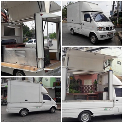 รถบรรทุกพร้อมหลังคาตู้ขายของจากโรงงานมือเดียวจากห้างรถ5ปี พร้อมใช้งานลงของขายได้เลย