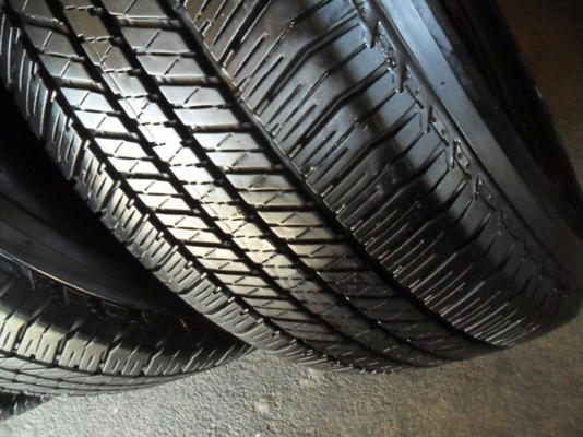 ยาง17กระบะสูง บริดสโตน 265-65-17 ลงพื้นปลายปี14 (4เส้น4,900)ดอกหนา1เซ็น