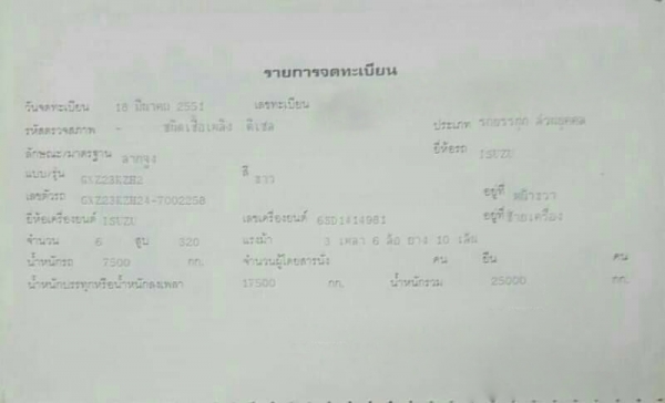 รถอีซูซุ 10 ล้อ ( หัวลาก ) GXZ 320 แรงม้า. ปี 51. , ( ขาย แม่ , ลูก. ) สนใจติดต่อ 081 - 6079515